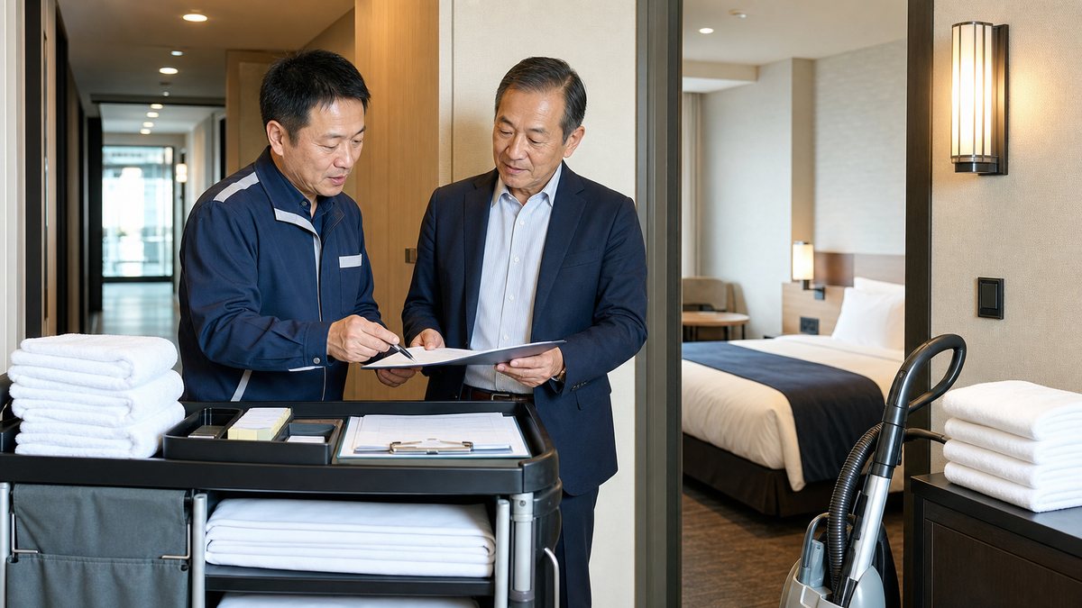 ホテル・客室清掃会社 M&Aのアイキャッチ画像